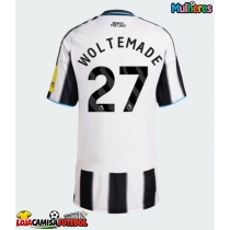 Camisa de Futebol Newcastle United Nick Woltemade #27 Equipamento Principal Mulheres 2025-26 Manga Curta